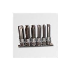 XTline Sada hlavic 1/2 TORX T55-T100, 6dílů, délka 100mm