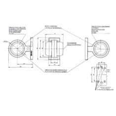 WAS Poziční lampa W74.2 oranž/oranž 5W