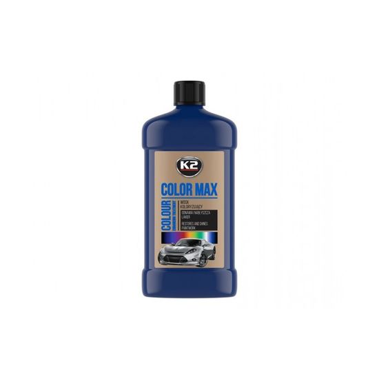 K2 Leštěnka Color Max - Tmavě modný vosk 500ml