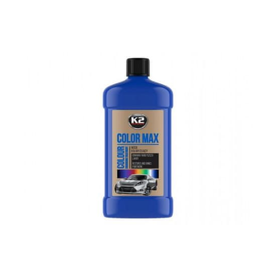 K2 Leštěnka Color Max - Světle modný vosk 500ml