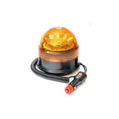AUTOLAMP maják LED magnetický 12V-24V oranžový 12 LED*1W