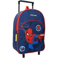 Vadobag Dětský cestovní kufr na kolečkách Spiderman