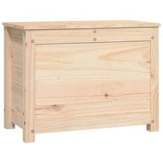 Vidaxl Úložný box 60x32x45,5 cm masivní borové dřevo