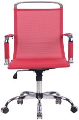 Sortland Kancelářská židle Barnet Mesh | červená