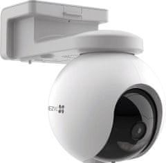 EZVIZ IP kamera EB8 4G/ PTZ/ 4G LTE/ 3Mpix/ krytí IP65/ objektiv 4mm/ H.265/ IR přísvit až 15m/ baterie/ bílá