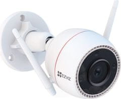 EZVIZ IP kamera H3C 2K/ bullet/ Wi-Fi/ 3Mpix/ krytí IP67/ objektiv 4mm/ H.265/ IR přísvit až 30m/ bílá