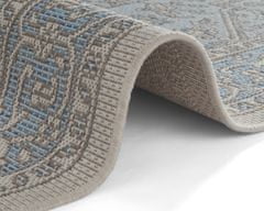 NORTHRUGS Kusový koberec Jaffa 103876 Azurblue/Taupe 140x200