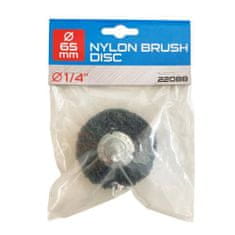 Euronářadí Kartáč Nylon 65 mm, se stopkou