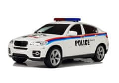 Lean-toys Auto Na Dálkové Ovládání Policie Coupe R/C