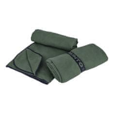 Runto Rychleschnoucí ručník ARMYGREEN 80x130 