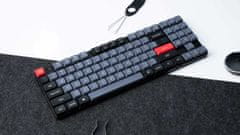 Keychron K13 Pro QMK/VIA Bezdrátová mechanická klávesnice, RGB LED, Low Profile Gateron Red Hot-Swappable