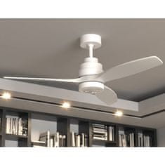 Cecotec Ventilátor , 5976 EnergySilence Aero 5200 White Design, stropní, průměr 132 cm, 3 lopatky, LED lampa, 6 rychlostí, časovač, 40 W