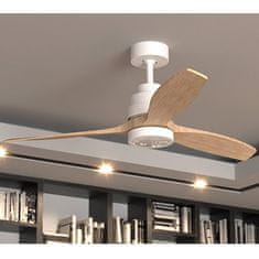 Cecotec Ventilátor , 5977 EnergySilence Aero 5250 White Design, stropní, průměr 132 cm, LED lampa, 6 rychlostí, časovač, dálkové ovládání, 40 W