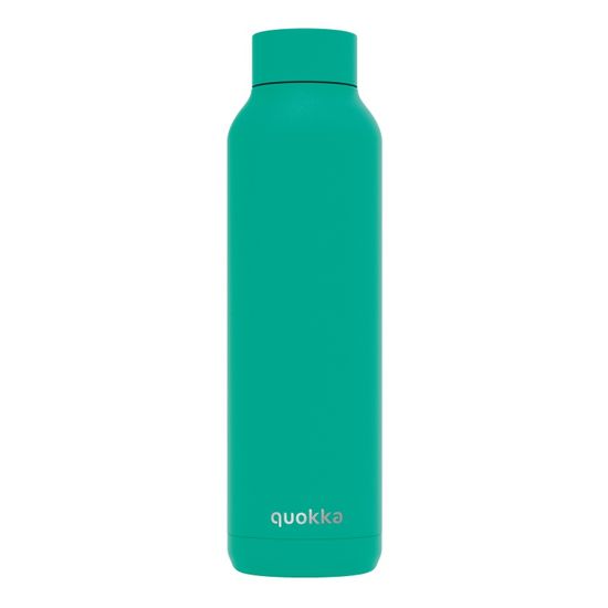 QUOKKA Quokka Solid, Nerezová láhev / termoska Jade Green, 630ml, 11793