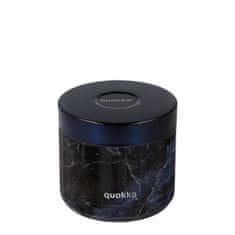 QUOKKA Nerezová termonádoba na jídlo BLACK MARBLE, 600ml, 40111