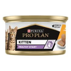 Purina Pro Plan KITTEN HEALTHY START kuře v paštice 24x85 g