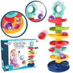 LEBULA WOOPIE Coulodrom Ball Track Set Spirála + 2 míčky