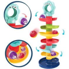 LEBULA WOOPIE Coulodrom Ball Track Set Spirála + 2 míčky