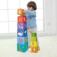 LEBULA CLASSIC WORLD Magic Box Stavebnice Puzzle Tower Box Vzdělávací hračka