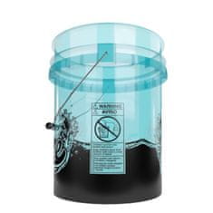 Nuke Guys  Clear Rinse Bucket - 20l transparentní detailingový kbelík