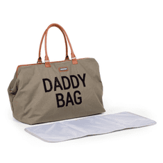 Childhome Přebalovací taška Daddy Bag Big Canvas Khaki