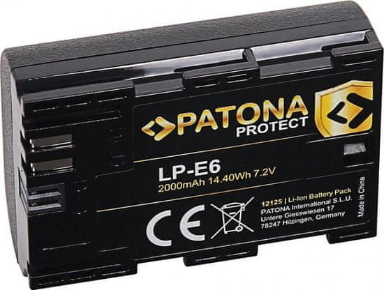 PATONA baterie pro foto Canon LP-E6 2000mAh Li-Ion Protect