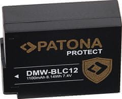 PATONA baterie pro foto Panasonic DMW-BLC12 E 1100mAh Li-Ion Protect