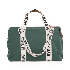 Childhome Přebalovací taška Mommy Bag Canvas Green