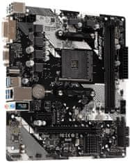 ASRock B450M-HDV R4.0 / AMD B450 / AM4 / 2x DDR4 DIMM / HDMI / DVI-D / VGA / M.2 / mATX