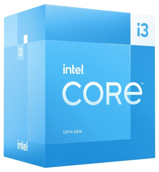 Intel Core i3-13100 / Raptor Lake / LGA1700 / max. 4,5GHz / 4C/8T / 12MB / 60W TDP / BOX