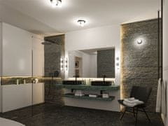 Paulmann PAULMANN Selection Bathroom nástěnné svítidlo Gove IP44 G9 230V max. 3x20W černá mat/satén 71070