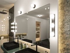 Paulmann PAULMANN Selection Bathroom nástěnné svítidlo Gove IP44 G9 230V max. 3x20W černá mat/satén 71070