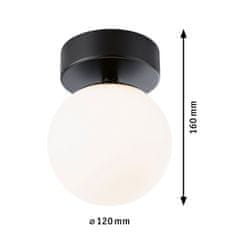 Paulmann PAULMANN Selection Bathroom LED stropní svítidlo Gove IP44 3000K 230V 5W černá mat/satén 71071