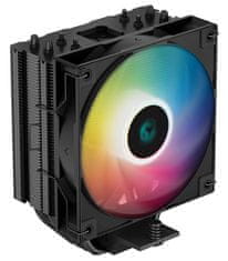 DEEPCOOL chladič AG400 ARGB / 120mm fan ARGB / 4x heatpipes / PWM / pro Intel i AMD