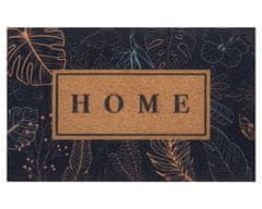 Mujkoberec Original Protiskluzová rohožka Home 105404 Brown Black - na ven i na doma 45x70