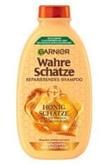 Garnier Garnier True Treasures Honey Treasures Shampoo, Šampon na vlasy s propolisem a mateří kašičkou pro poškozené vlasy, 250 ml 