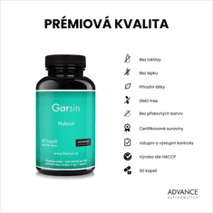 Advance nutraceutics ADVANCE Garsin 60 kapslí - Váš pomocník při hubnutí, Garcinia 60% HCA