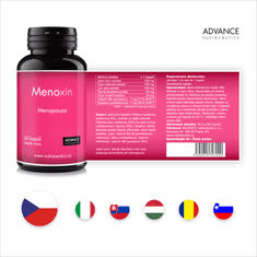 Advance nutraceutics ADVANCE Menoxin 60 kapslí - přírodní pomocník při menopauze