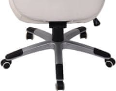 BHM Germany Kancelářská židle Layton, syntetická kůže, bílá