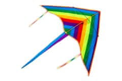 InnoVibe Létající velký trojúhelníkový duhový drak 57 x 85 cm