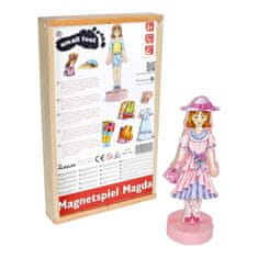 InnoVibe Small Foot Převlékací magnetická panenka Magda