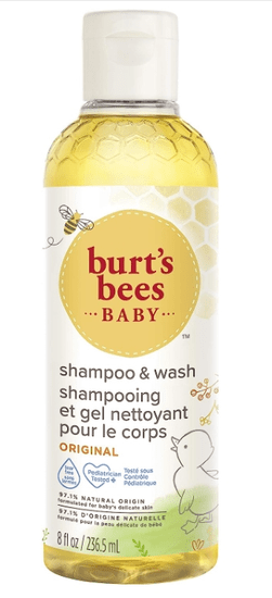 Burt's Bees Burt's Bees Baby, Dětský šampon a mycí gel, 235 ml