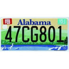 Retro Cedule Cedule značka Alabama 47CG801