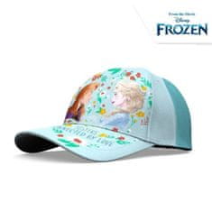 KIDS LICENSING Dívčí bavlněná kšiltovka DISNEY FROZEN zelená / 54cm, D06633