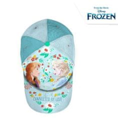 KIDS LICENSING Dívčí bavlněná kšiltovka DISNEY FROZEN zelená / 54cm, D06633