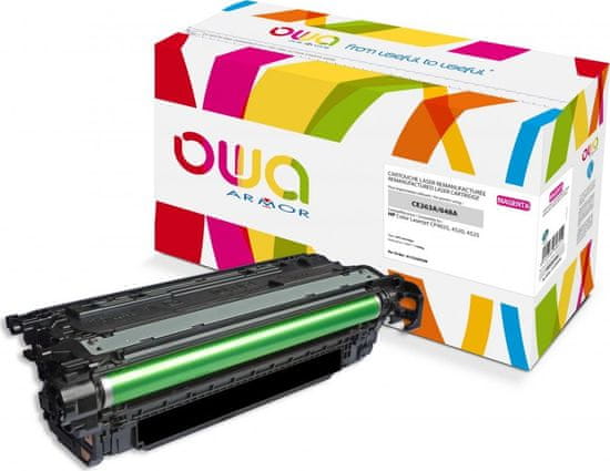 Armor OWA Armor toner kompatibilní s HP CE263A, 11000st, červená/magenta