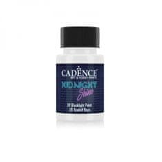 Aladine Svítící UV barva na textil Cadence Midnight Shine, 50 ml - blue, modrá