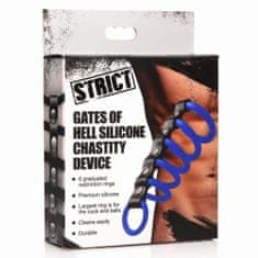 Strict Gates of Hell Chastity Device - Black