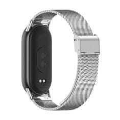 Tech-protect Milanese řemínek na Xiaomi Smart Band 8 / 9, silver