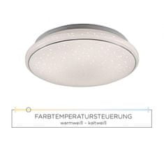 PAUL NEUHAUS PAUL NEUHAUS LED stropní svítidlo bílé, hvězdné nebe 2700-5000K LD 14366-16